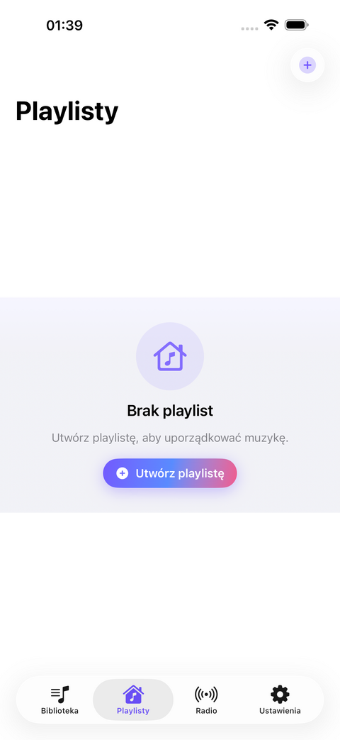 Playlisty użytkownika